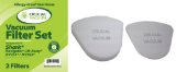 273d97ef7dSL160 .jpg #3: Shark Navigator Lift Away NV350, NV351, NV352, NV355, NV356, NV356E, NV357 Washable Foam and Felt Pre Filter Replacement Kit 2 pack; Replaces...