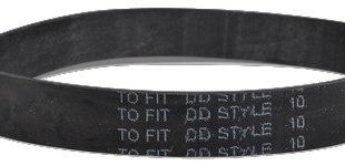 Dirt Devil Vacuum Belt - Dirt Devil Style 10 Vision Lite Belt (1) part # 1860140600, 17368, 3860140600