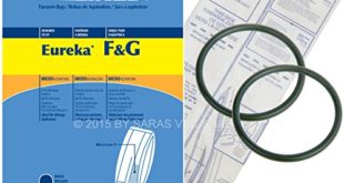 Eureka Vacuum Cleaner - 10 Bags for Eureka Style F&G Vacuum Cleaner F G Sanitaire Commercial + 2 Belts