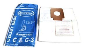 Panasonic Vacuum Canister - Panasonic Type C & C-3 Canister Vacumm Cleaner Replacement Paper Bags 3PK # 108SW