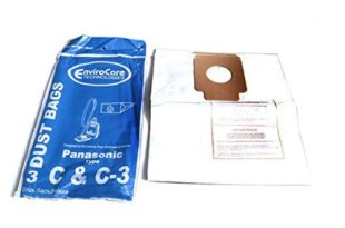 Panasonic Vacuum Canister - Panasonic Type C & C-3 Canister Vacumm Cleaner Replacement Paper Bags 3PK # 108SW