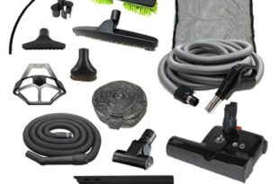 Sebo floor Vacuum Cleaner - Sebo Diamond Central Vacuum Accessory Kit with ET-2 Powerhead (Direct Connect, 35')