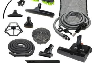 Sebo floor Vacuum Cleaner - Sebo Diamond Central Vacuum Accessory Kit with ET-2 Powerhead (Pigtail, 30')