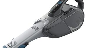 Black & Decker Vacuum Handheld - BLACK+DECKER HHVJ315JMF61 12V Max SMARTECH Cordless Lithium Hand Vacuum, Titanium/Blue