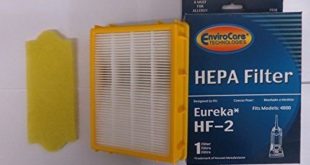 Eureka Vacuum Filter - EnviroCare Replacement Vacuum Motor Filter Set for Eureka HF-2 Filters and 70082 Filters