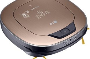 LG HOM-BOT Wi-Fi Enabled Robotic Vacuum, Dual Eye Camera Mapping System, for Carpets, Hardwood and Tile, CR5765GD, Metallic Gold Reviews