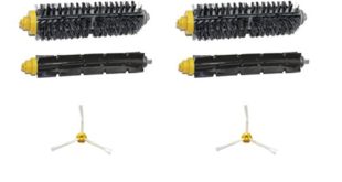 CIMC LLC iRobot Roomba 600 and 700 Series 760 770 780 3-Armed Side Brushes&Flexible Beater Brush&Bristle Brush