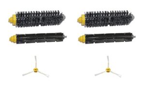 CIMC LLC iRobot Roomba 600 and 700 Series 760 770 780 3-Armed Side Brushes&Flexible Beater Brush&Bristle Brush