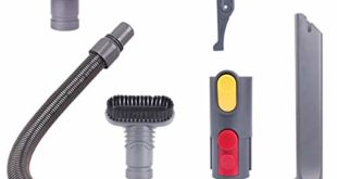 Dyson Vacuum Attachments - I clean Attachments for Dyson V10,V10 Absolute,V8,V8 Absolute,V6, V7, DC58,DC59, 5 Packs Replacement Handheld Vacuum Cleaner Dyson Hose Parts, Bonus A Free Cleaner Brush