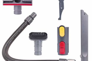 Dyson Vacuum Attachments - I clean Attachments for Dyson V10,V10 Absolute,V8,V8 Absolute,V6, V7, DC58,DC59, 5 Packs Replacement Handheld Vacuum Cleaner Dyson Hose Parts, Bonus A Free Cleaner Brush