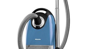Miele Vacuum Cleaner Bags - Miele Complete C2 Hard Floor Canister Vacuum Cleaner with SBD285-3 Combination Rug and Floor Tool + SBB400-3 Parquet Twister XL Floor Brush - Tech Blue