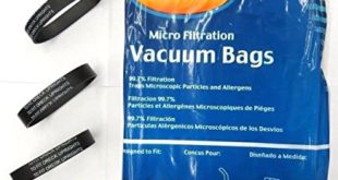 Oreck Vacuums Belts -EnviroCare Replacement Micro Filtration Vacuum Bags for Oreck Type CC (8 Bags) and 3 Belts