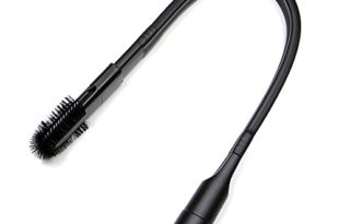 Miele Vacuum Attachments - MaximalPower 25-inch Flexible Long Reach Crevice Tool Attachment 1.25 inches with Removable Brush Head (does not fit Sharks Vacuum with button lock. Check your vacuum hose diameter before purchase)