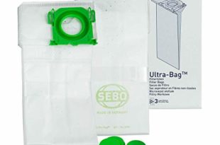 Sebo Vacuum Bags - "SEBO" 5093AM Vacuum Filter Bag Box (X, G, C 370 Series)